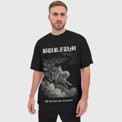 Мужская футболка oversize 3D Burzum ishi krimpatul - фото 2
