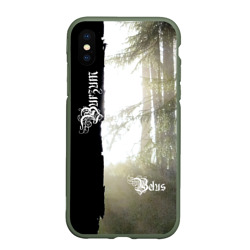 Чехол для iPhone XS Max матовый Burzum - Belus