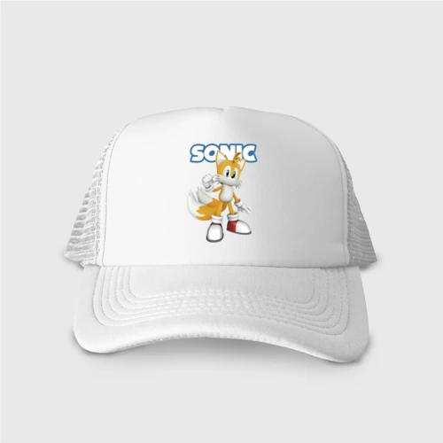 Кепка тракер с сеткой Майлз Тейлз Прауэр Sonic Видеоигра
