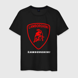 Мужская футболка хлопок Lamborghini