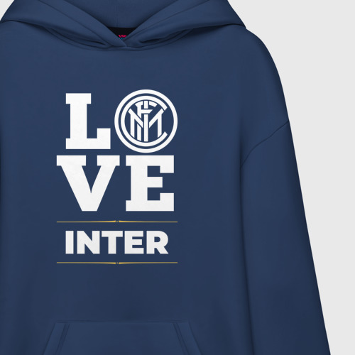 Худи SuperOversize хлопок Inter Love Classic - фото 3