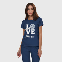 Женская пижама хлопок Inter Love Classic - фото 2