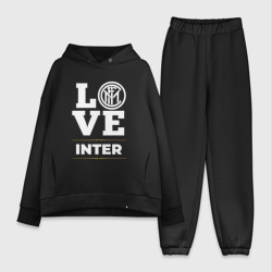 Женский костюм хлопок Oversize Inter Love Classic