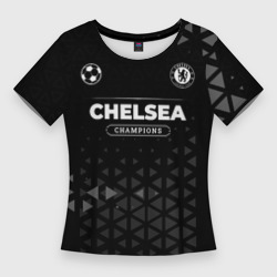 Женская футболка 3D Slim Chelsea Форма Champions