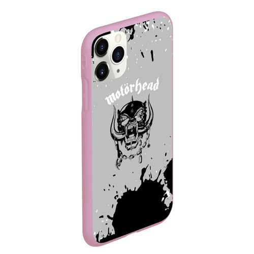 Чехол для iPhone 11 Pro Max матовый Motorhead, цвет розовый - фото 3