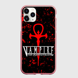 Чехол для iPhone 11 Pro Max матовый Vampire The Masquerade Bloodlines