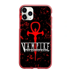 Чехол для iPhone 11 Pro Max матовый Vampire The Masquerade Bloodlines