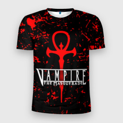Мужская футболка 3D Slim Vampire The Masquerade Bloodlines