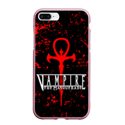 Чехол для iPhone 7Plus/8 Plus матовый Vampire The Masquerade Bloodlines