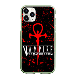 Чехол для iPhone 11 Pro Max матовый Vampire The Masquerade Bloodlines
