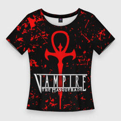 Женская футболка 3D Slim Vampire The Masquerade Bloodlines