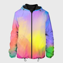 Мужская куртка 3D Красочный неон
