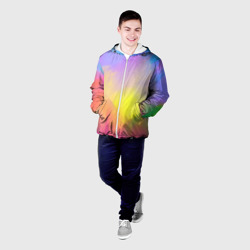 Мужская куртка 3D Красочный неон - фото 2