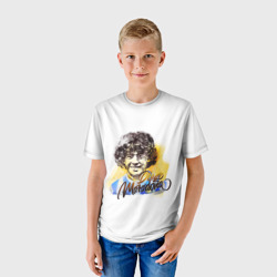Детская футболка 3D Диего футболист - фото 2
