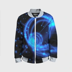 Детский бомбер 3D Неоновый космос Neon space