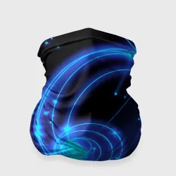 Бандана-труба 3D Неоновый космос Neon space