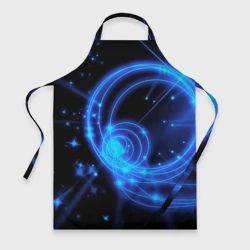 Фартук 3D Неоновый космос Neon space