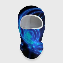 Балаклава 3D Неоновый космос Neon space
