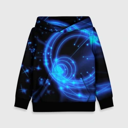 Детская толстовка 3D Неоновый космос Neon space