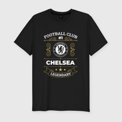 Мужская футболка хлопок Slim Chelsea FC #1