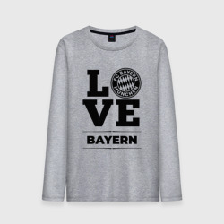 Мужской лонгслив хлопок Bayern Love Классика