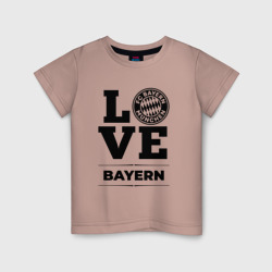 Детская футболка хлопок Bayern Love Классика