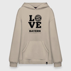 Худи SuperOversize хлопок Bayern Love Классика