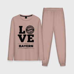 Мужская пижама с лонгсливом хлопок Bayern Love Классика