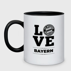 Кружка двухцветная Bayern Love Классика