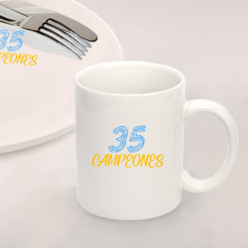Набор: тарелка + кружка 35 Champions - фото 2