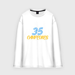 Женский лонгслив oversize хлопок 35 Champions