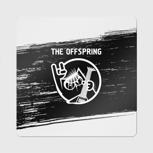 Магнит виниловый Квадрат The Offspring / КОТ / Краска