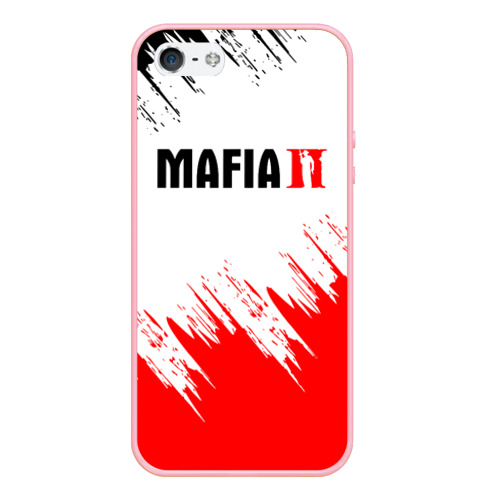 Чехол для iPhone 5/5S матовый Mafia 2 Мафия, цвет баблгам