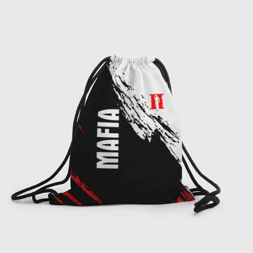 Рюкзак-мешок с принтом Mafia II мафия 2, вид спереди №1