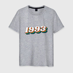1993 Ретро Стиль – Мужская футболка хлопок с принтом купить со скидкой в -20%