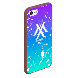 Чехол для iPhone 5/5S матовый Monsta x - фото 2