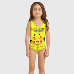 Детский купальник 3D Пикачу Пика в костюме
