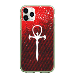 Чехол для iPhone 11 Pro Max матовый The Masquerade Bloodhunt Emblem