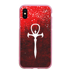 Чехол для iPhone XS Max матовый The Masquerade Bloodhunt Emblem