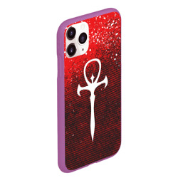 Чехол для iPhone 11 Pro Max матовый The Masquerade Bloodhunt Emblem - фото 2