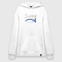 Худи SuperOversize хлопок Super tuna jin