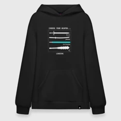 Худи SuperOversize хлопок Funny Computer Science