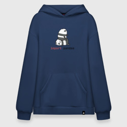 Худи SuperOversize хлопок Import pandas