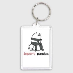 Брелок прямоугольный 35*50 Import pandas
