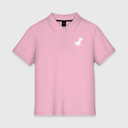 Женское поло хлопок Chrome t-rex