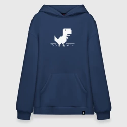 Худи SuperOversize хлопок Chrome t-rex