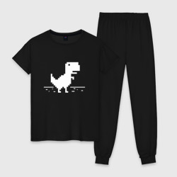 Женская пижама хлопок Chrome t-rex