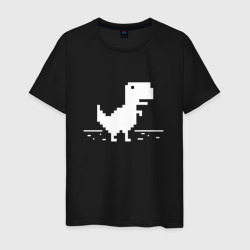 Chrome t-rex – Футболка из хлопка с принтом купить со скидкой в -20%