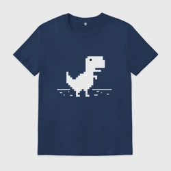 Мужская футболка хлопок Chrome t-rex