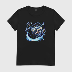 Женская футболка хлопок Летящая Римуру